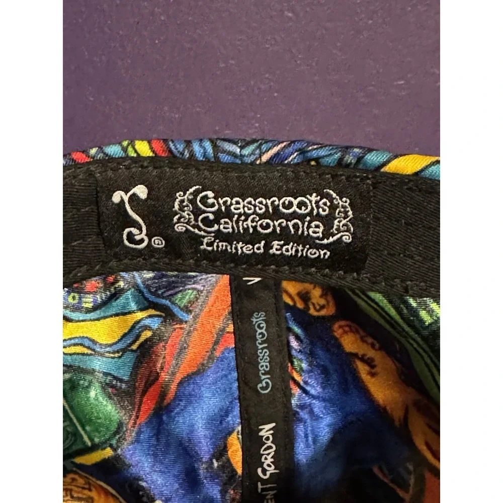 Grassroots California Vincent Gordon Hat Limited Edition NWOT Extremely Rare